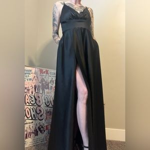 Black Ball Gown fashion Nova M